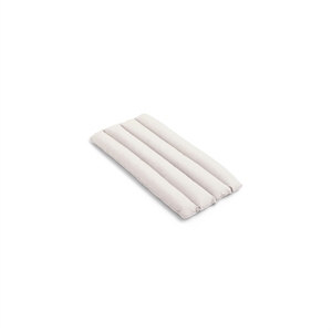 HAY Palissade Soft Quilted Kudde För Vit Krämfärgad