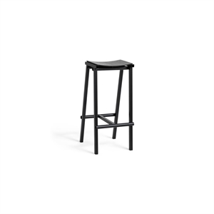 HAY Stol 8 Barstol H75 Svart