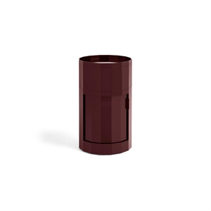 HAY Facet Skåp Högt Burgundy