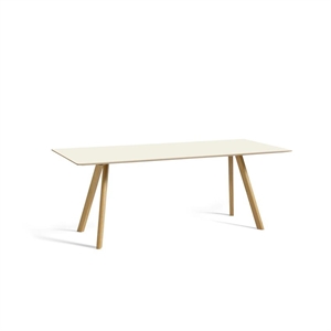HAY CPH30 Matbord L200 Ek/ Naturvit