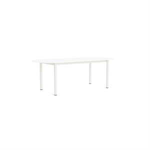 HAY Annex Oblong Matbord L220 Vit/Krämfärgad