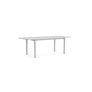 HAY Annex Overhang Matbord L220 Molngrå/ Aluminium