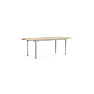 HAY Annex Overhang Matbord L220 Lackerad Ek/ Aluminium