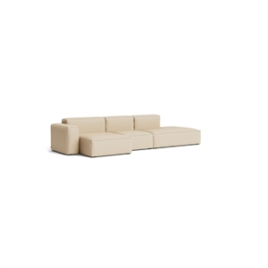 HAY Mags Soft Low 3-sits soffkombination 4 vänster Hallingdal 220