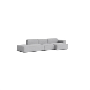 HAY Mags Soft Low 3-sits soffa kombination 4 höger Linara 443