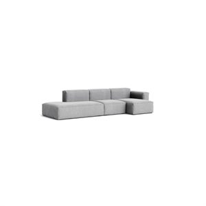 HAY Mags Soft Low 3-sits soffkombination 4 höger Hallingdal 130