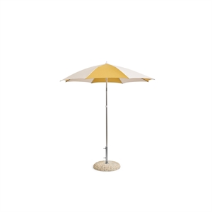 HAY Terrazza Octagon Parasoll Off-White/Ockra