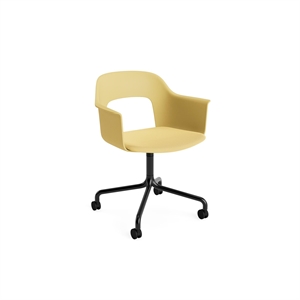 HAY Layout 263 Matstol Med Armstöd & Snurrfunktion Relate 431/ Svart