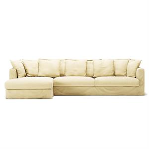 Decotique Le Grand Air 3-sitssoffa Höger, Morning Glow/Lime