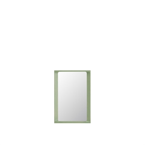 Muuto Arced Spegel 80x55 Ljusgrön