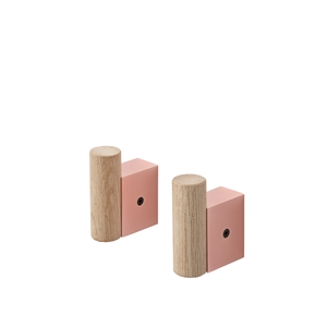 Muuto Attach Knage Oak/Rose 2 St.