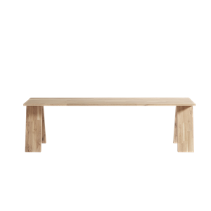 Muubs Angle Bänk 160 cm Ek Natur/vitoljad