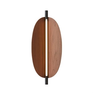 TOOY Thula 562.41 Vägg-/ Taklampa Beige/ Nickel/ Valnöt