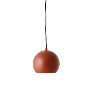 Frandsen Taklampa Ø18 Matt Terracotta Röd