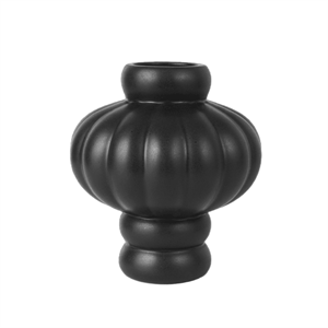 Louise Roe Ballong 02 Vas Bläck Svart