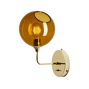Design by Us Ballroom Vägglampa Kort Amber