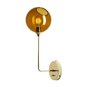 Design by Us Ballroom Vägglampa Lång Amber