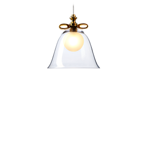 Moooi Bell Taklampa Liten Gold/ Transparent