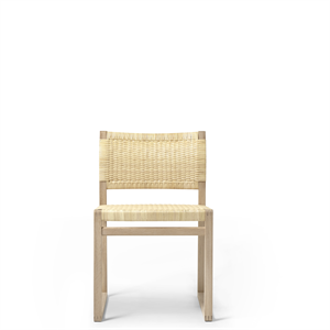 Fredericia Furniture BM61 Matbordsstol Flätad/Oljad Ek