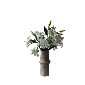 Botané Elegant Lily Bouquet Vit