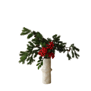 Botané Vintergranatbukett Röd