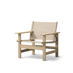 Fredericia Furniture Canvas Chair Stol Tvålbehandlad ek/Naturcanvas