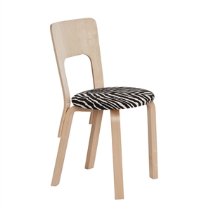 artek 66 Matstol Björk/ Zebra