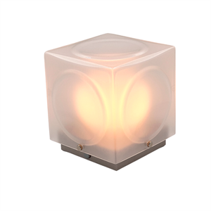 Lee Broom Chant Bärbar Lampa Frostad/ Silver
