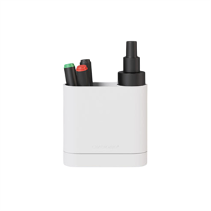 Chat Board Dock Magnetisk Pennhållare Vit