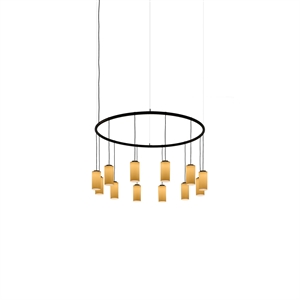 Santa & Cole Cirio Circular S Taklampa Vit/Porslin