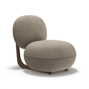 NORR11 Cooper Fåtölj Mörkrökt Ek/Keiga 0242