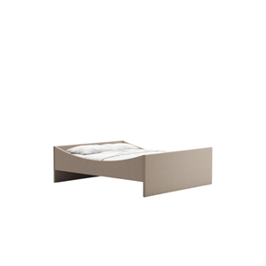 Rye Sleep böjd sängram 140x200 Beige