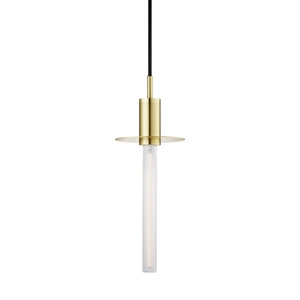 Design By Us Liberty Disc Taklampa Borstat Guld