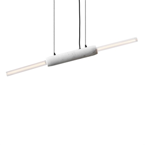 Design By Us Limbo Taklampa Carrara Marmor/ Vit