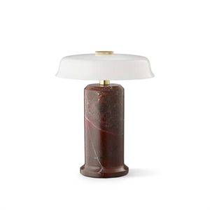 Design By Us Trip No. 2 Bärbar Lampa Burgundy Marmor/Glansande Opal