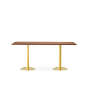 Design By Us Skins Soffbord 174x74 Guld/Bruna
