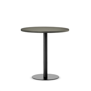 Design By Us Skins Soffbord Ø74 Svart/ Mossa