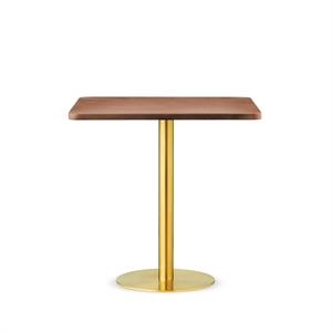 Design By Us Skins Soffbord 74x74 Guld/Bruna