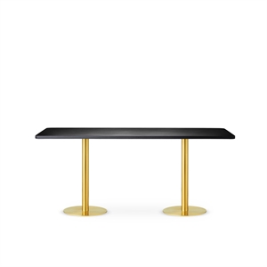 Design By Us Skins Soffbord 174x74 Guld/ Svart