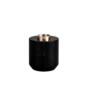 Design By Us Sons Of Marble Enkel Ljusstake Liten Svart
