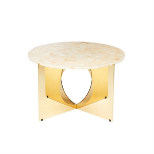 Design By Us This Is Art Soffbord Guld/Cräm