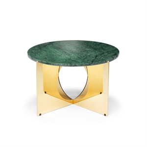 Design By Us This Is Art Soffbord Guld/ Grön Marmor
