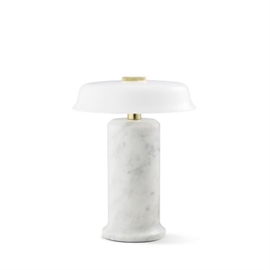 Design By Us Trip No. 2 Bärbar Lampa Carrara Marmor/Glansande Opal