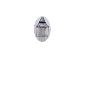 DCWédtions Lamp C Vägglampa Rostfritt Stål/ Svart