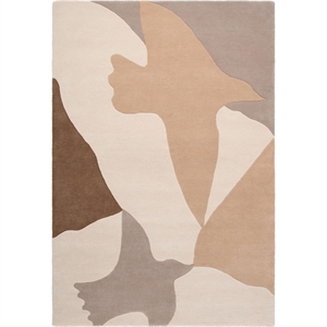 Decotique Fågelmatta 250x350 cm Beige