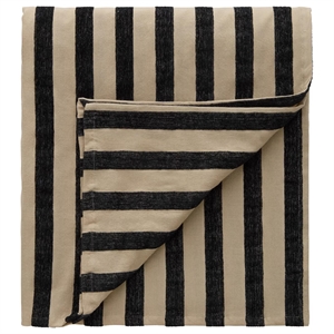 Decotique Florence Duk 140x240 Svart/ Naturfärgad