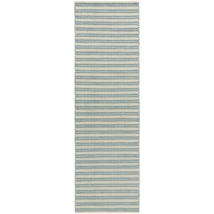 Decotique Dune Matta 75x250 Dammig Blå/ Naturvit