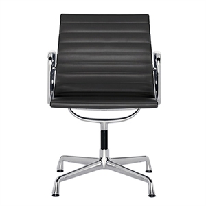 Vitra Aluminium EA 108 Kontorsstol M. Swivel Svart/ Korm