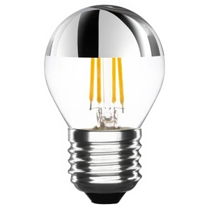 Edgeform Crown Bulb E27 4,5W Silver