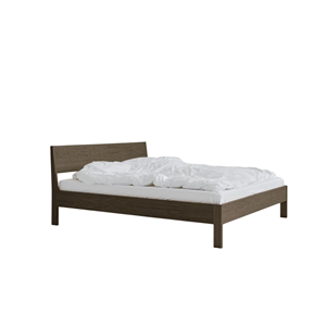 Rye Sleep sängram 140x200 rökt ek